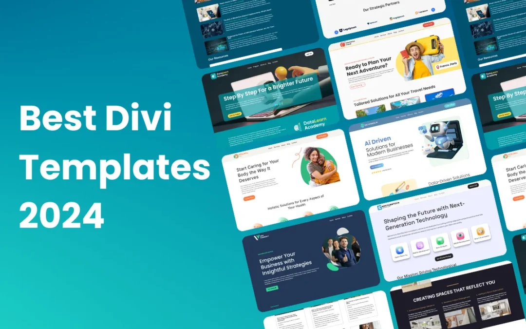 Best Divi Templates 2024 :Effortlessly Build Stunning Websites